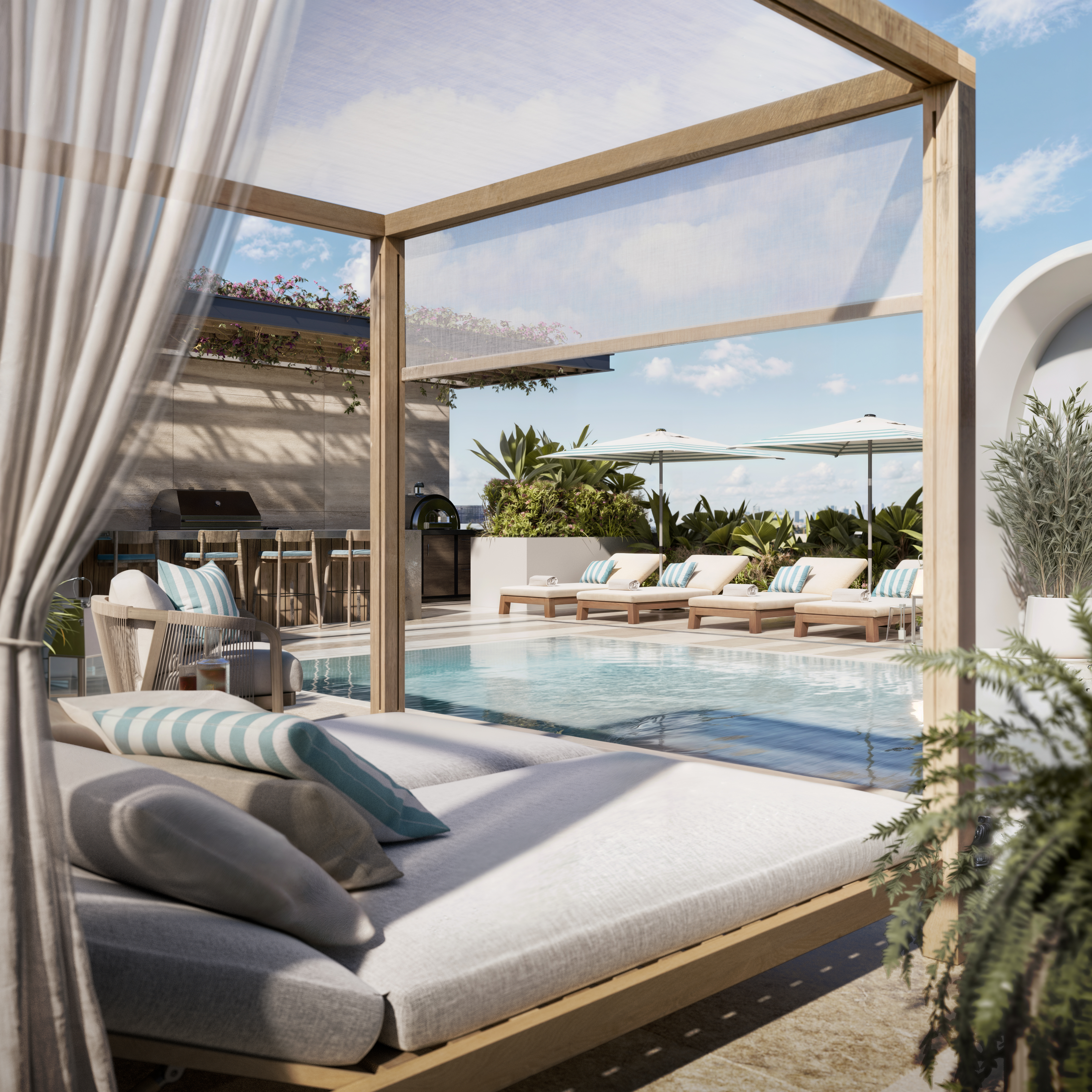 Alma — rooftop pool lounge