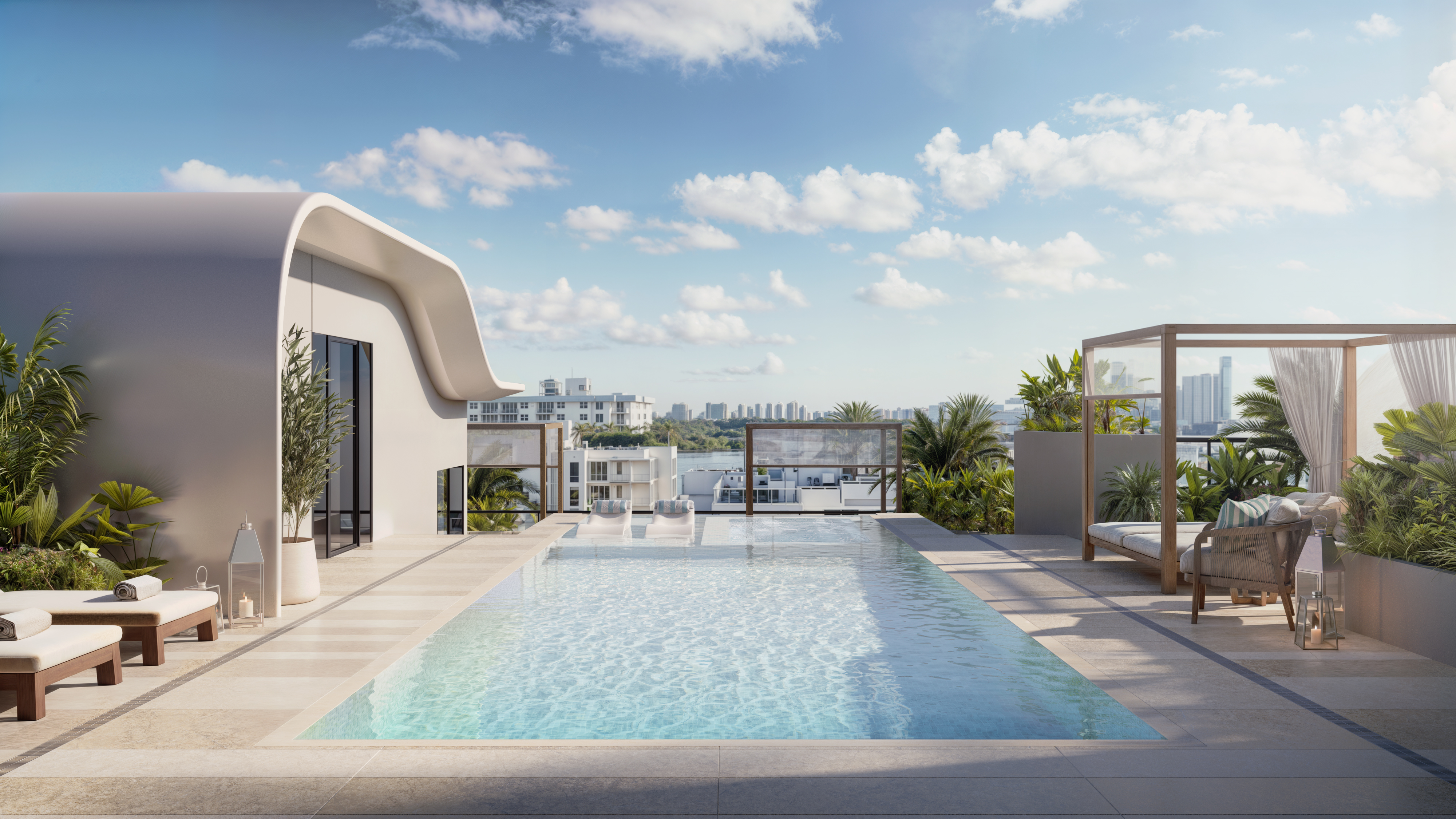 Alma — rooftop pool