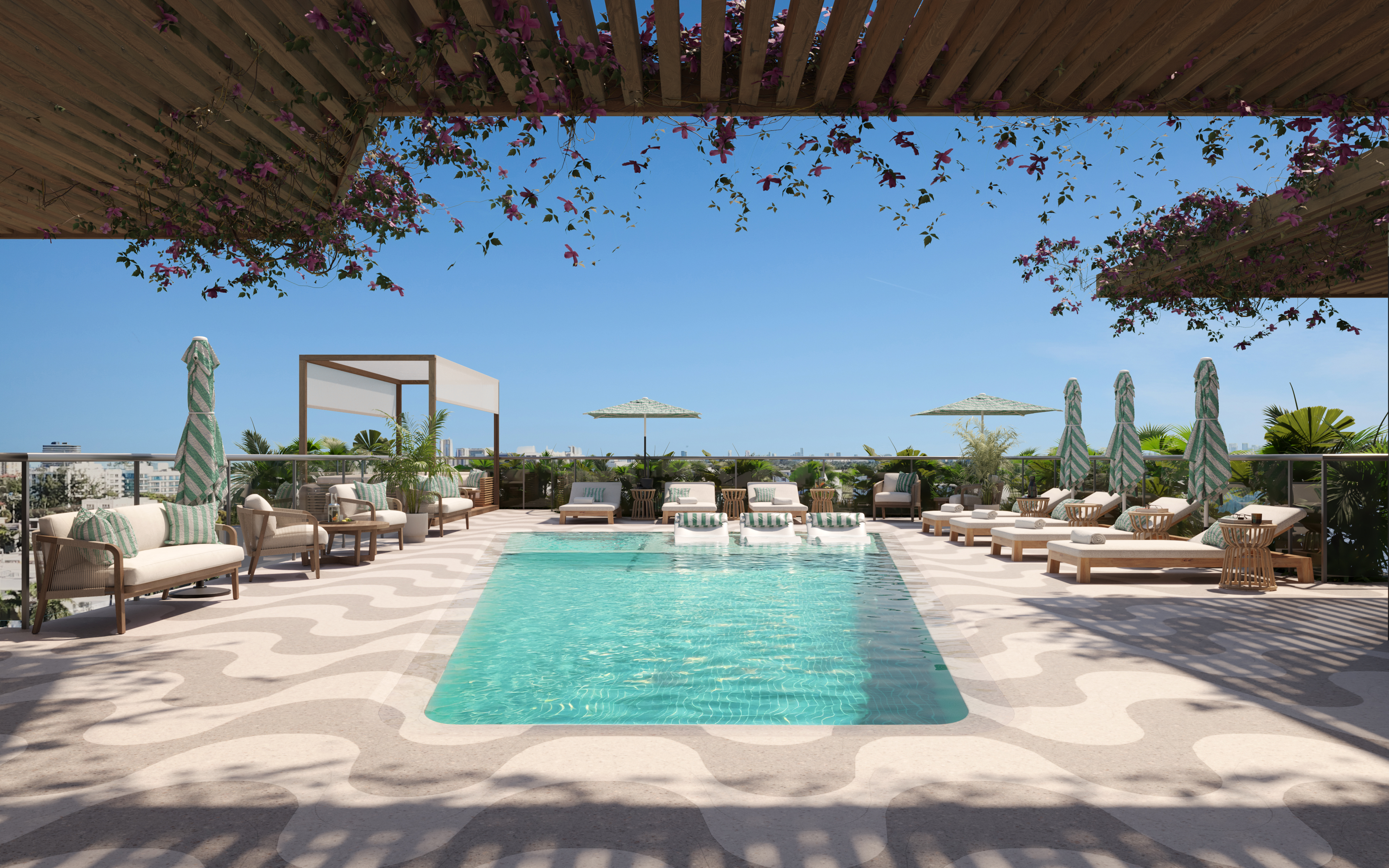Mila — rooftop pool